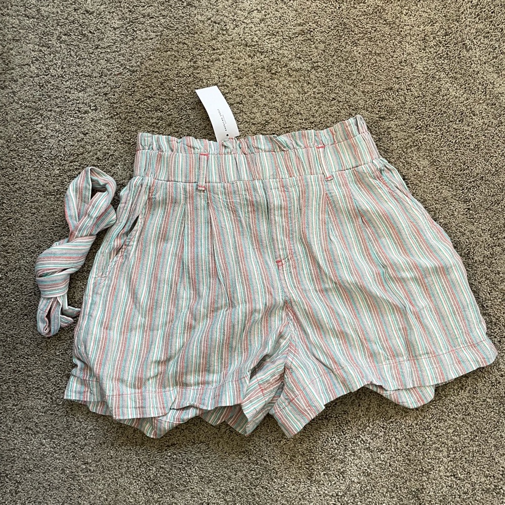 Striped shorts
